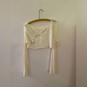 Crochet crop top